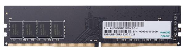 Apacer 8 GB (1x8GB) 3200Mhz CL22 DDR4 Ram (AU08GGB32CSYBGH) - Image 1