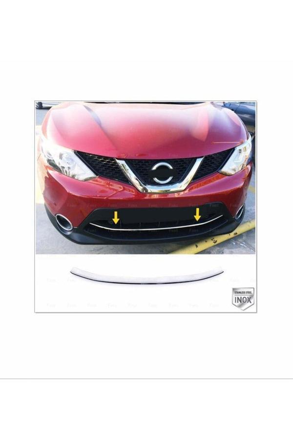 Nissan Qashqai J11 Krom Alt Ön Panjur 2014-2017 P. Çelik - Image 1