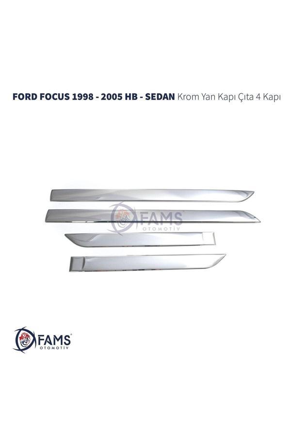 Ford Focus 1 Krom Yan Kapı Çıta 4 Kapı 1998-2005 P.çelik Hb-sedan - Image 1