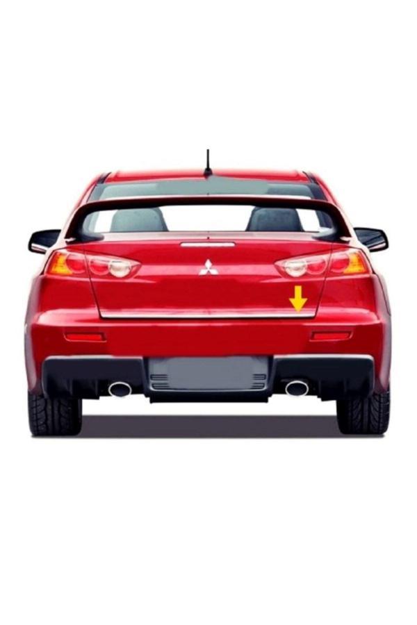 Mitsubishi Lancer Krom Bagaj Alt Çıtası 2000-2007 Arası Paslanmaz Çelik - Image 1