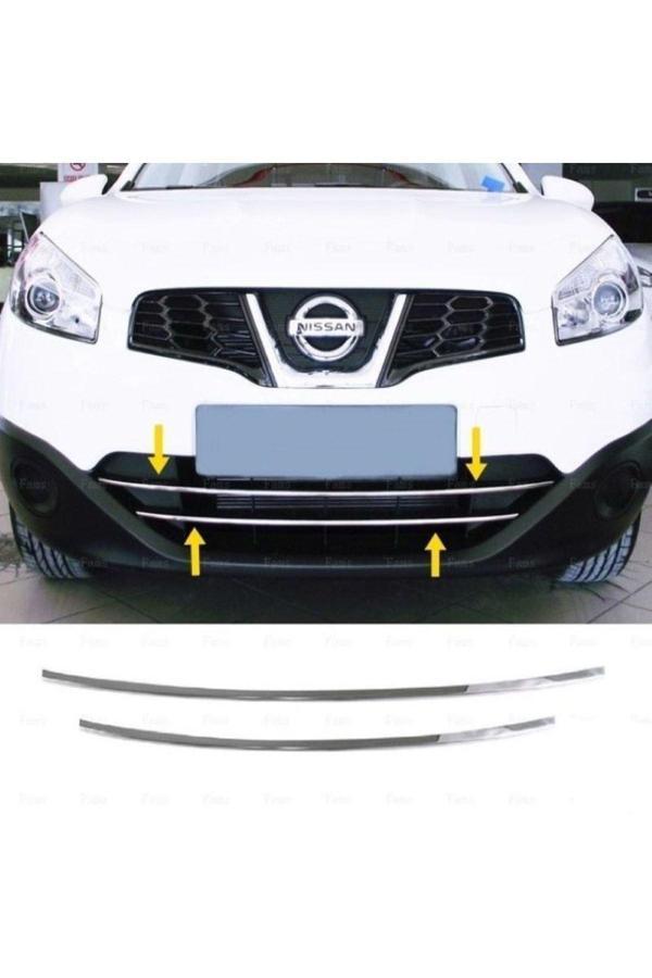 Nissan Qashqai J10 Krom Ön Panjur 2 Parça 2010-2014 P. Çelik - Image 1