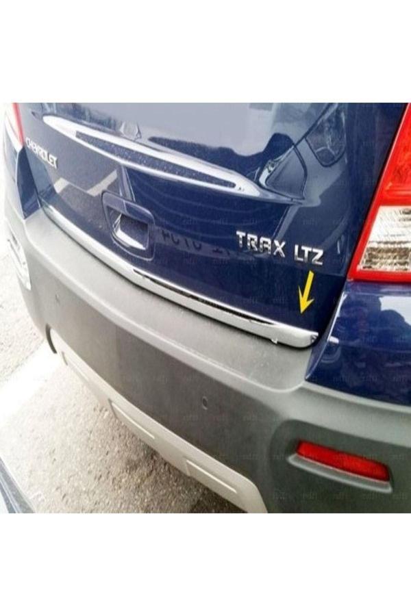 Chevrolet Trax Uyumlu Krom Bagaj Alt Çıtası 2012 Üzeri Paslanmaz Çelik - Image 1