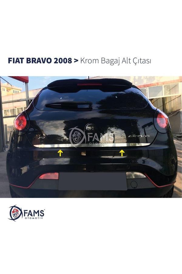 Fiat Bravo Krom Bagaj Alt Çıtası 2008 Üzeri P. Çelik - Image 1