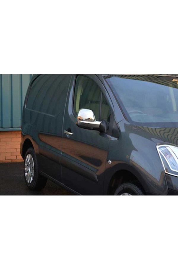 Peugeot Partner Tepee Abs Krom Ayna Kapağı 2 Prç. 2012 Ve Üzeri - Image 1