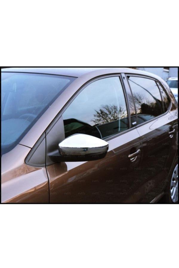 Volkswagen Polo Krom Ayna Kapağı 2 Prç. 2009-2017 Arası P. Çelik - Image 1