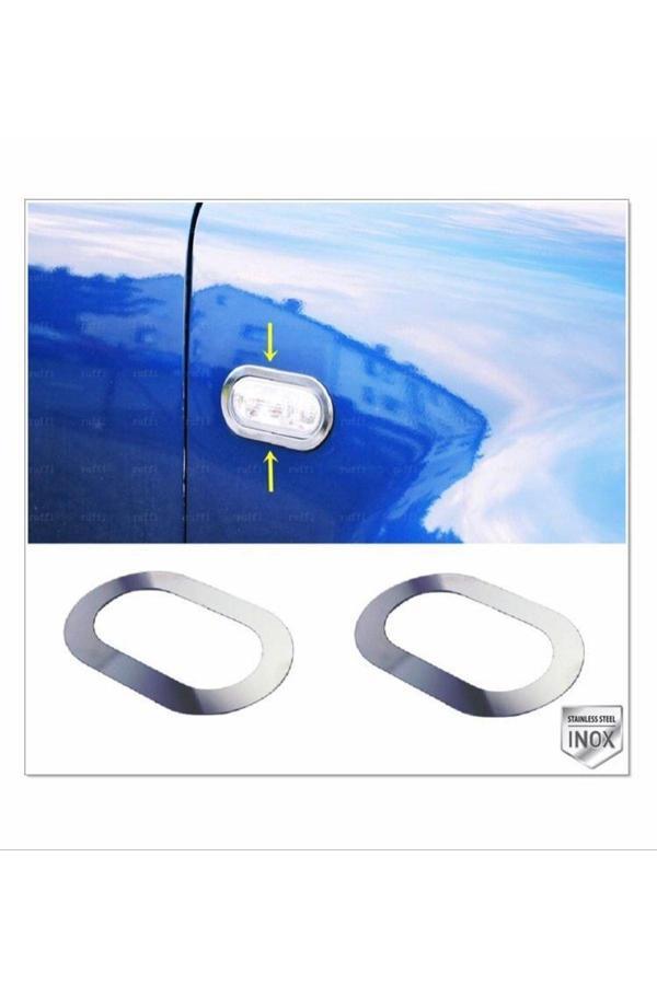 Nissan Navara Krom Sinyal Çerçeve 2 Prç. 2006-2015 Arası P.çelik - Image 1