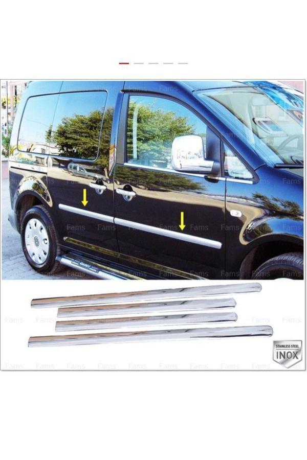 Vw Caddy Krom Yan Kapı Çıtası 4 Parça 2004-2015 P. Çelik - Image 1