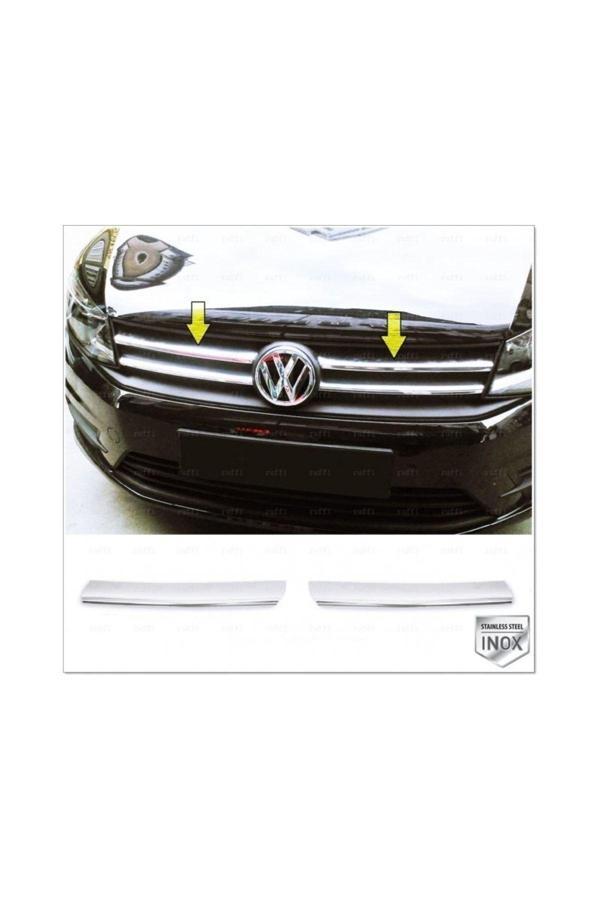 Vw Caddy Krom Ön Panjur 2 Parça 2015 Ve Üzeri Paslanmaz Çelik - Image 1