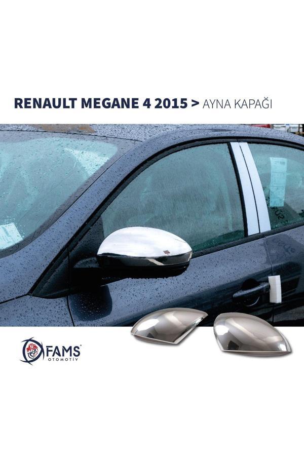 Dacia Sandero 3 Krom Ayna Kapağı 2 Parça 2020 Ve Üzeri Paslanmaz Çelik - Image 1