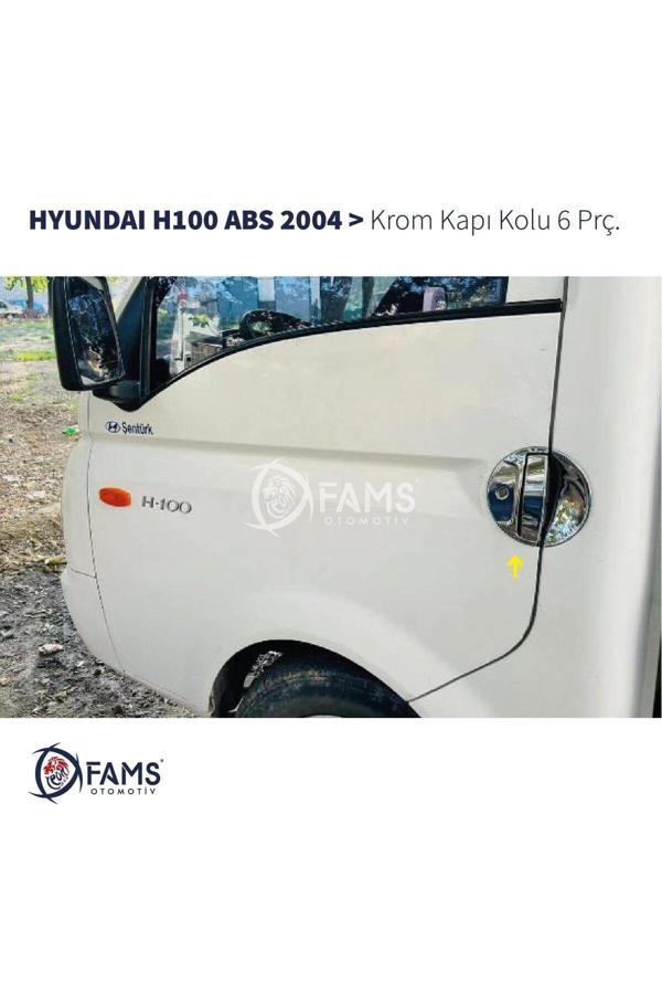 Hyundai H100 ABS Krom Kapı Kolu 2 Kapı 6 Parça 2004 Üzeri - Image 1