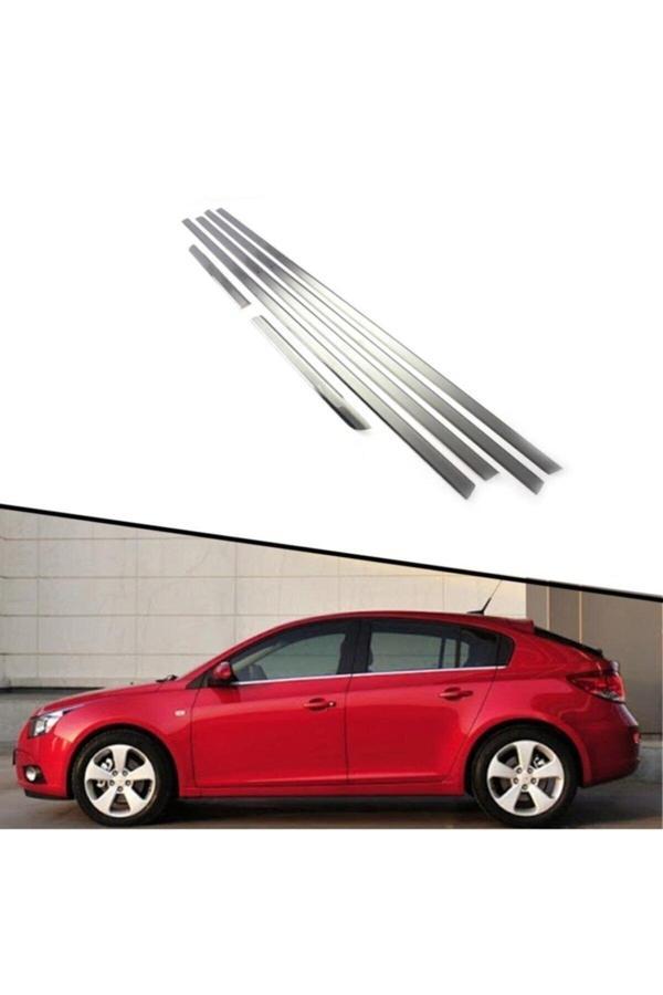 Chevrolet Cruze Hb Krom Cam Çıtası 6 Parça 2011 Ve Üzeri Paslanmaz Çelik - Image 1