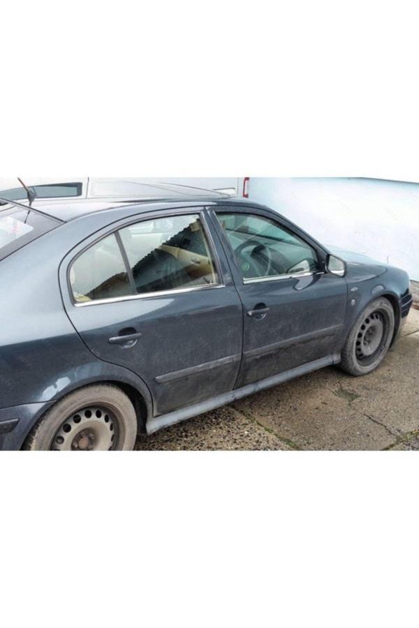 Skoda Octavia A4 Krom Cam Çıtası 4 Prç. 1996-2004 Arası Paslanmaz Çelik - Image 1