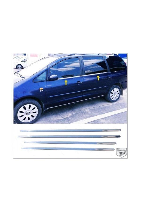 Vw Sharan Krom Cam Çıtası 4 Prç. 1995-2010 Paslanmaz Çelik - Image 1