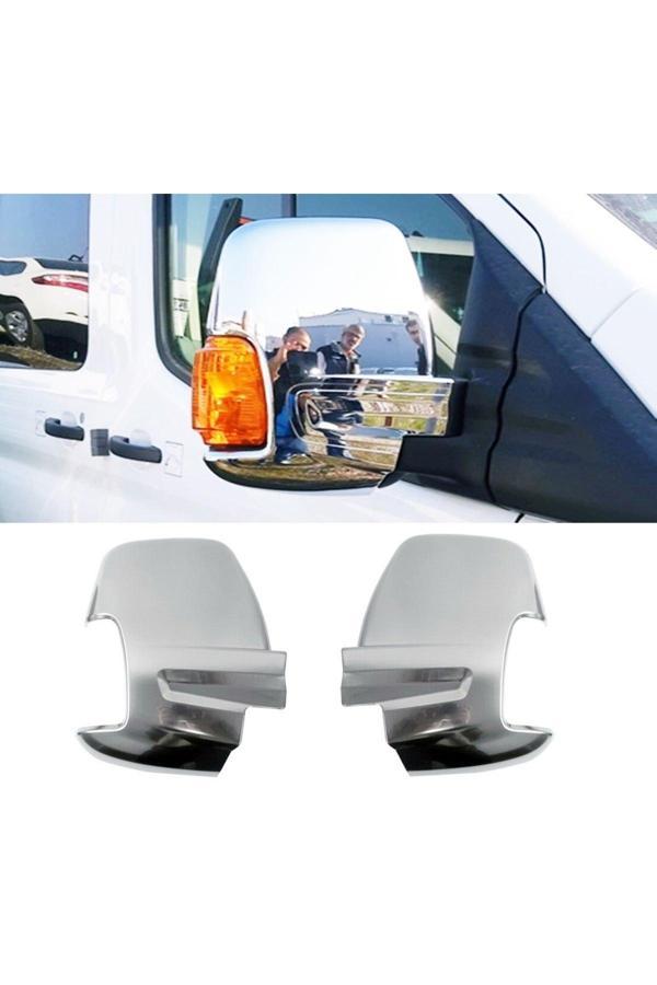 Ford Transit Krom Ayna Kapağı 2 Prç. 2014 Ve Üzeri Abs Krom - Image 1