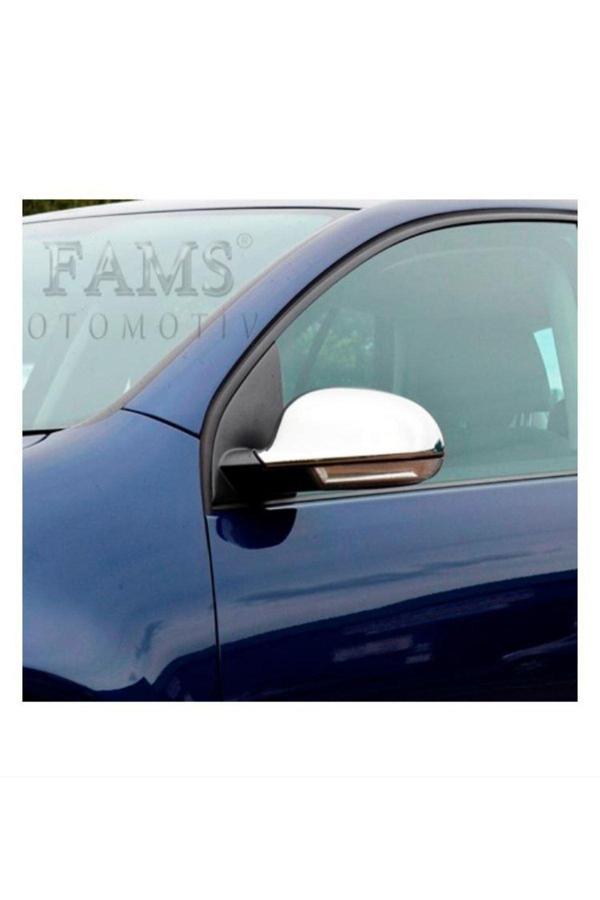 Skoda Roomster 2 Krom Ayna Kapağı 2 Prç. 2009 Ve Üzeri Paslanmaz Çelik - Image 1
