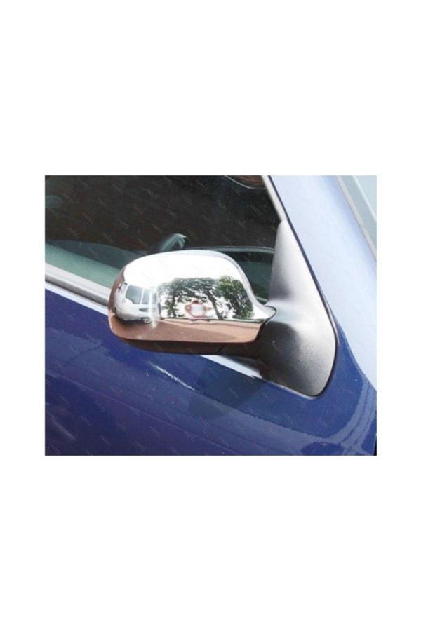 Volkswagen Golf 4 Krom Ayna Kapağı 2 Parça 1998-2004 Arası Paslanmaz Çelik - Image 1
