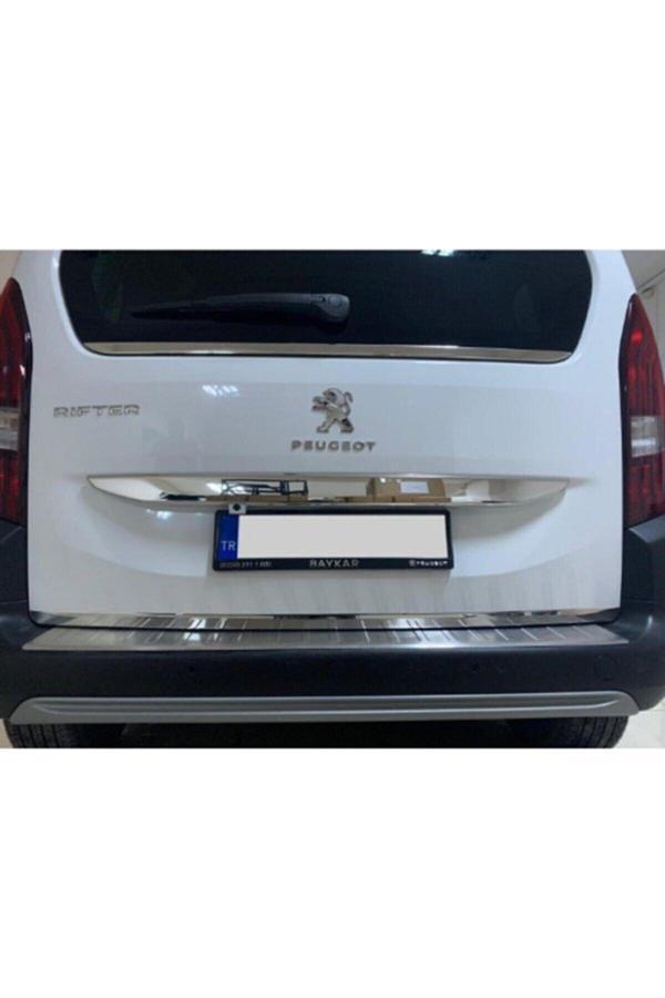 Peugeot Rifter Krom Bagaj Çıtası 2018 Üzeri Paslanmaz Çelik - Image 1