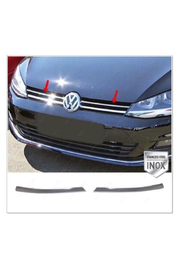 Vw Golf 7 Krom Ön Panjur 2 Prç. 2012-2019 Arası P.çelik (COMFORTLİNE) - Image 1