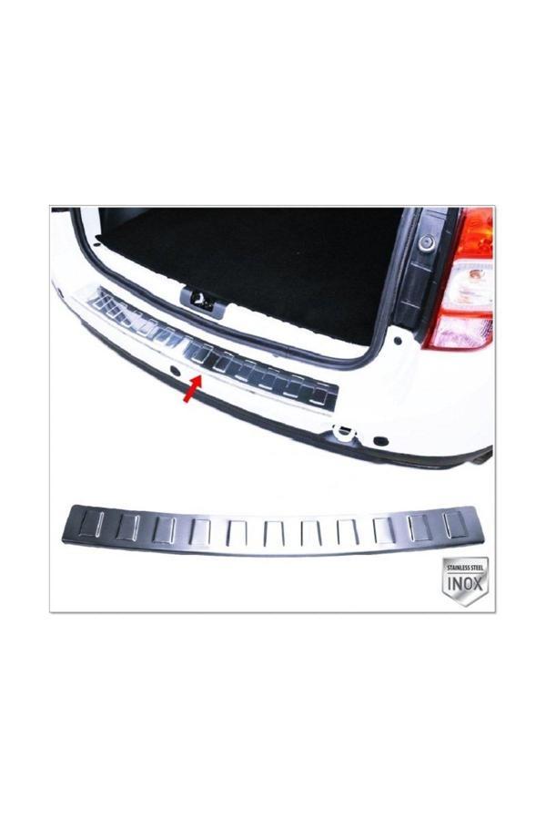Dacia Duster Krom Arka Tampon Üzeri Koruma 2010-2018 Arası Paslanmaz Çelik - Image 1