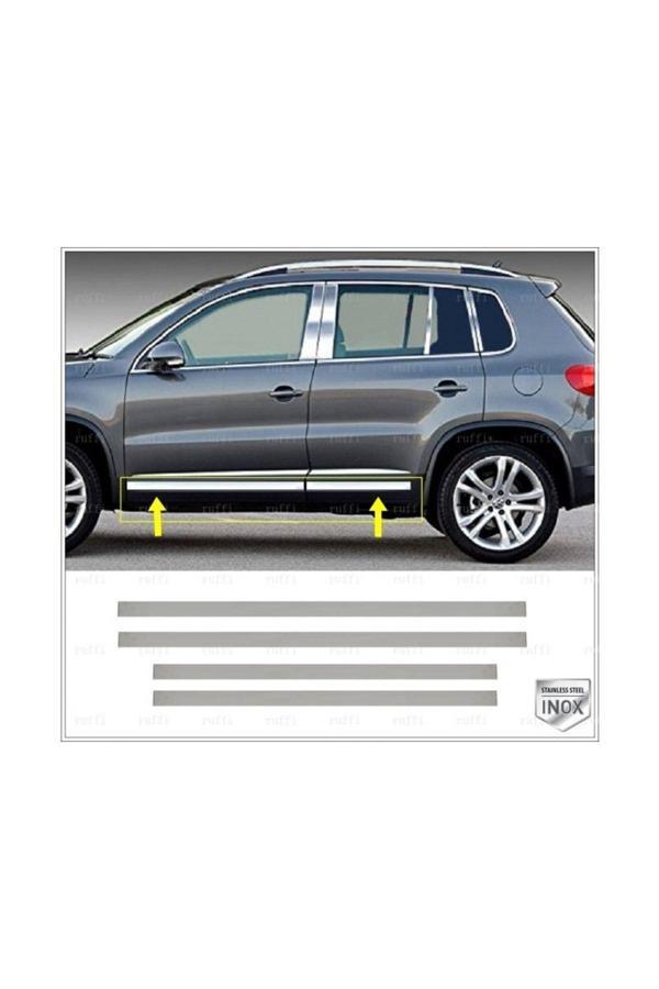 Vw Tiguan Krom Yan Kapı Çıtası 4 Kapı 2007-2016 Arası Paslanmaz Çelik - Image 1
