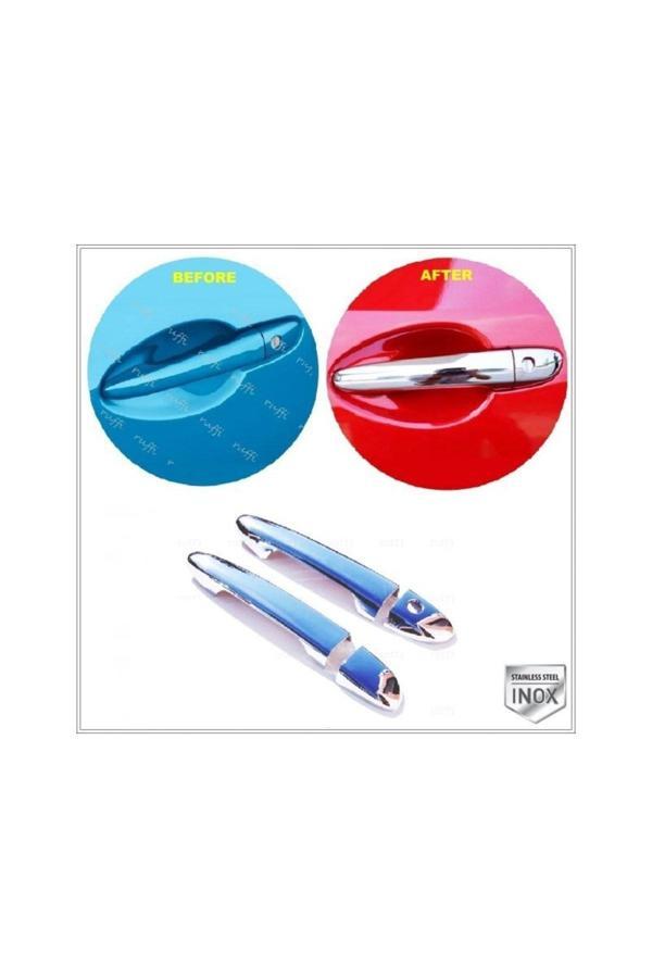 Mazda 2 Krom Kapı Kolu 2 Kapı 2007-2014 arası uyumlu P. Çelik - Image 1
