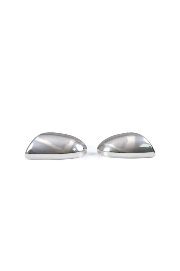 Mazda 3 Krom Ayna Kapağı 2 Parça 2008-2014 Paslanmaz Çelik - Image 1