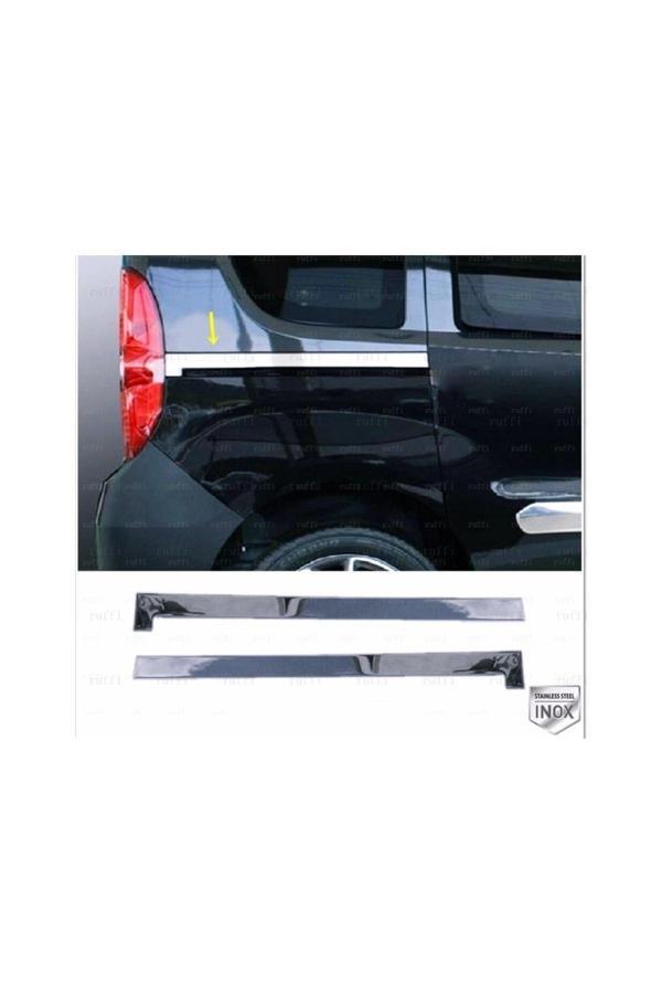Fiat Doblo Krom Sürgü Nikelajı 2 Prç 2010 - 2022 arası P.çelik - Image 1