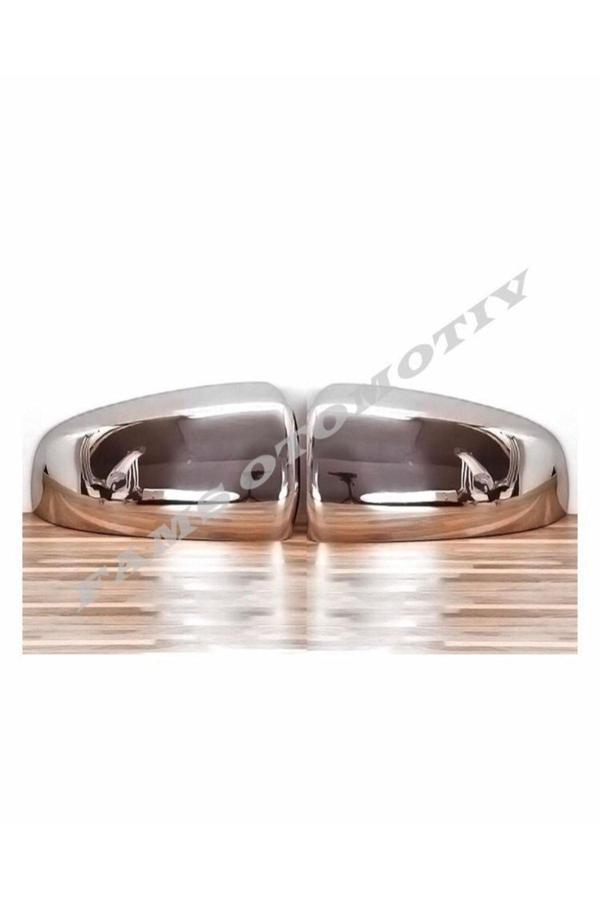Bmw X5 Krom Ayna Kapağı 2 Prç. 2006-2013 Paslanmaz Çelik - Image 1