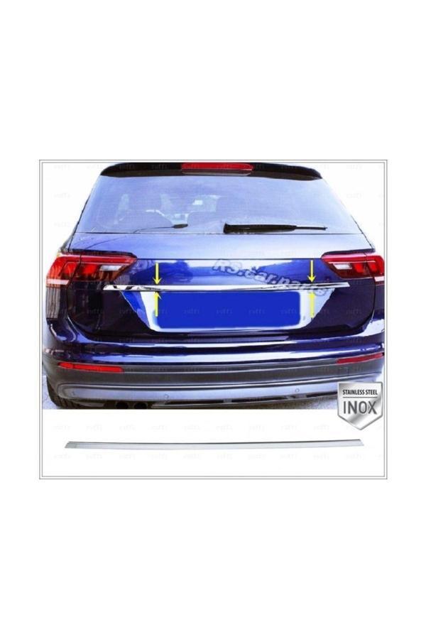 Vw Tiguan Krom Bagaj Çıtası 2016 Ve Üzeri Paslanmaz Çelik (kısa kasa) - Image 1