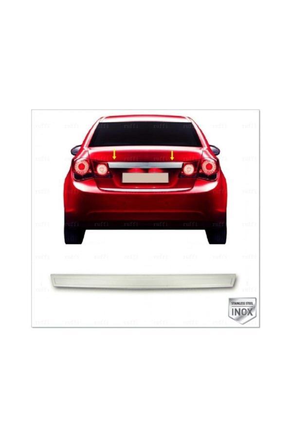 Chevrolet Cruze Sedan Krom Bagaj Çıtası 2009-2016 Arası Paslanmaz Çelik - Image 1