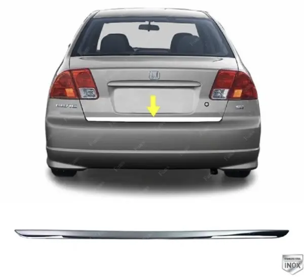 Honda Civic Krom Alt Bagaj Çıtası 2001-2007 P. Çelik - Image 1