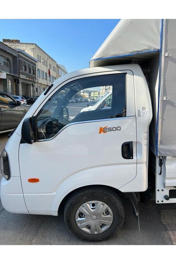 Kia Bongo Krom Cam Çıtası 2 Parça 2008> Paslanmaz Çelik - Image 1