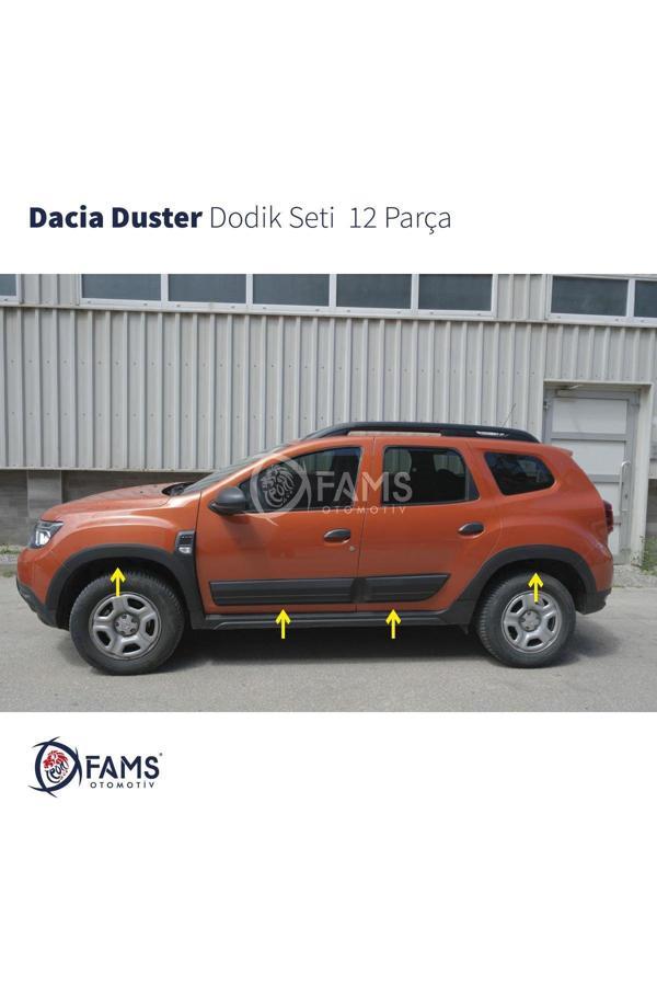 Dacia Duster Mat Dodik Seti 12 Parça 2018-2023 (yazısız) - Image 1