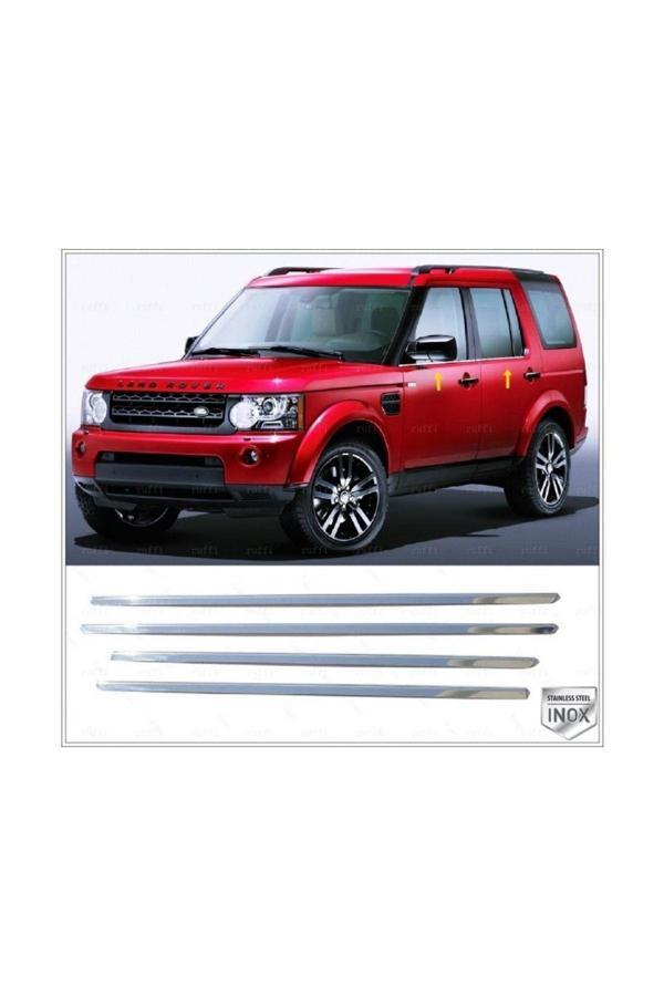 Land Rover Discovery 4 Krom Cam Çıtası 4 Parça 2009-2016 Arası Paslanmaz Çelik - Image 1