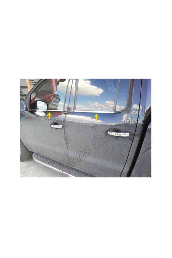 Vw Amarok Krom Cam Çıtası 4 Prç. 2010 Üzeri P. Çelik - Image 1