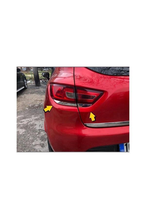Renault Clio 4 Hb Krom Stop Alt Çıta 4 Prç. 2012-2018 P.çelik - Image 1