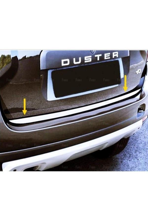 Dacia Duster Uyumlu Krom Bagaj Alt Çıtası 2010-2018 Arası Paslanmaz Çelik - Image 1