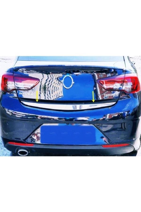 Opel Insignia B Krom Bagaj Alt Çıtası 2017 Üzeri Paslanmaz Çelik - Image 1