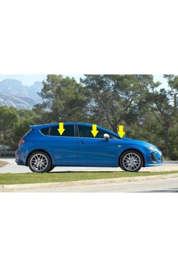 Seat Leon Krom Cam Çıtası 6 Prç. 2006-2012 P. Çelik - Image 1