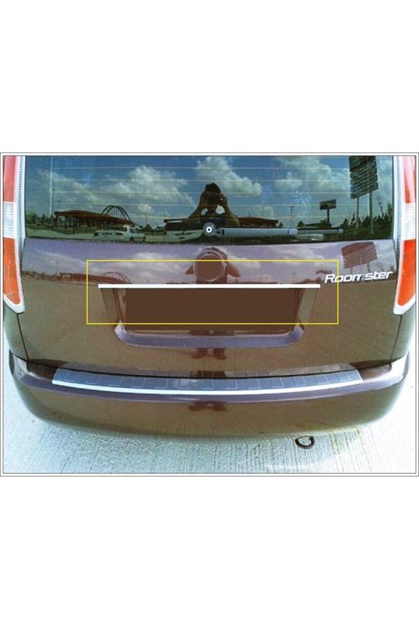 Skoda Roomster Krom Bagaj Çıtası 2006> Paslanmaz Çelik 2006-2009 - Image 1