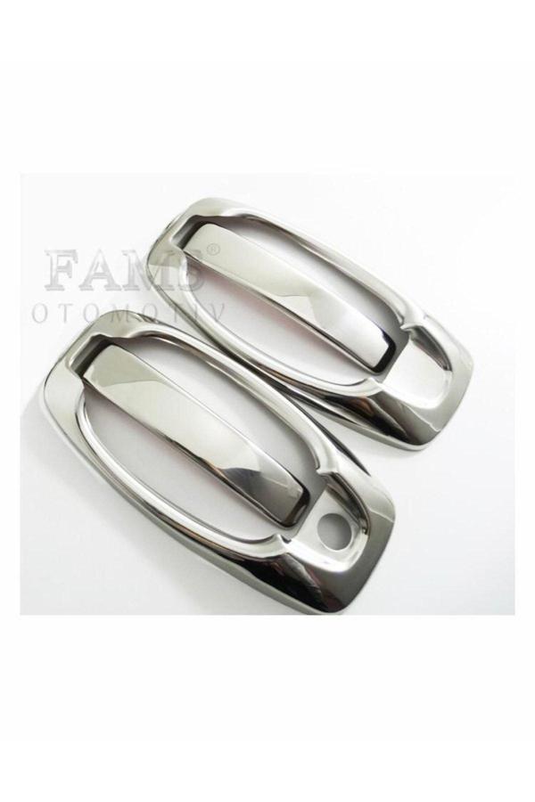 Opel Combo Krom Kapı Kolu+çerçeve 2 Kapı 2002-2012 P. Çelik - Image 1