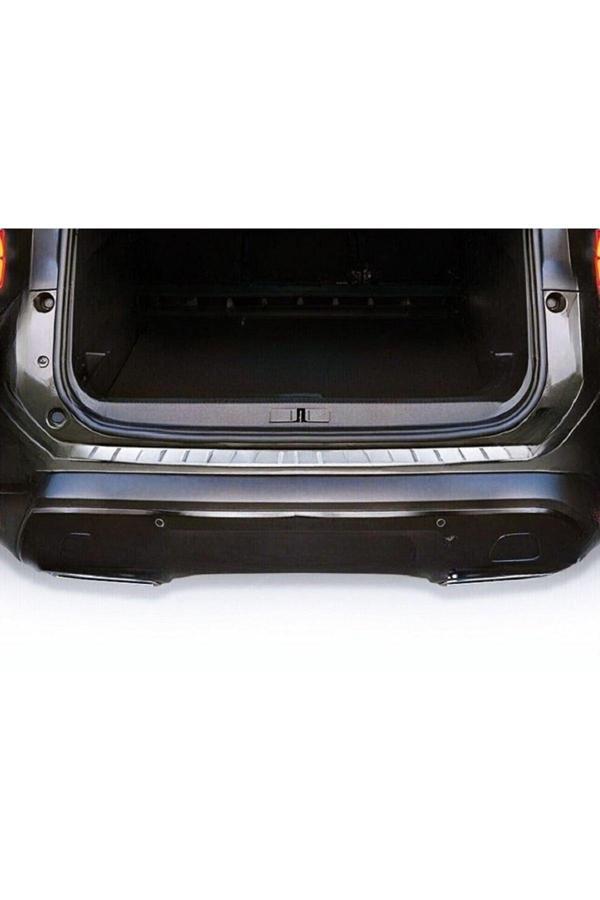 Citroen C5 Aircross Krom Arka Tampon Üstü Koruma 2018> Paslanmaz Çelik - Image 1