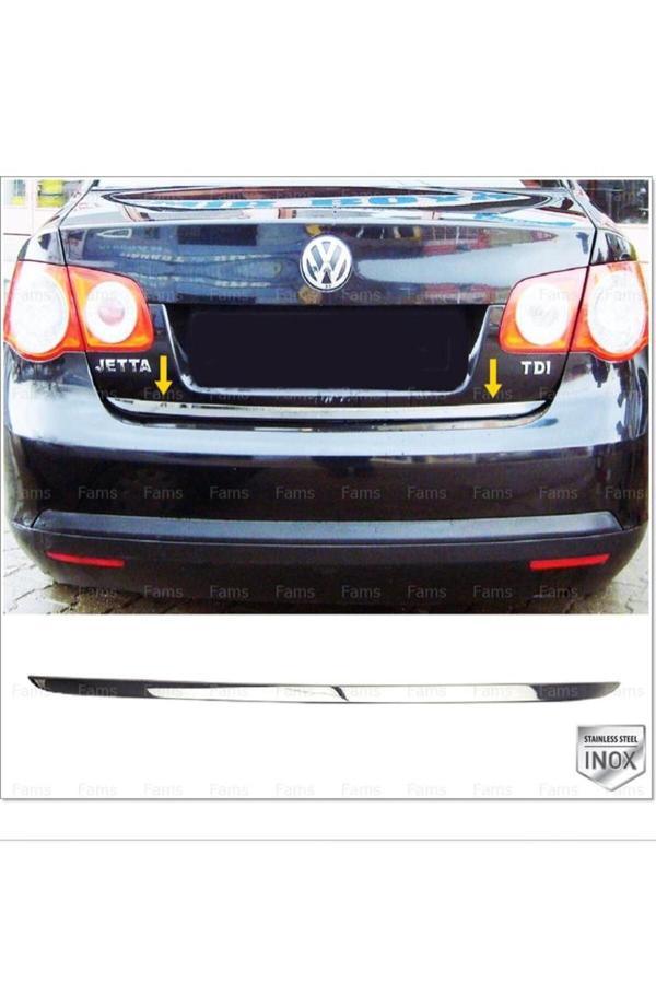 VW Jetta Krom Bagaj Alt Çıtası 2005-2010 Paslanmaz Çelik - Image 1
