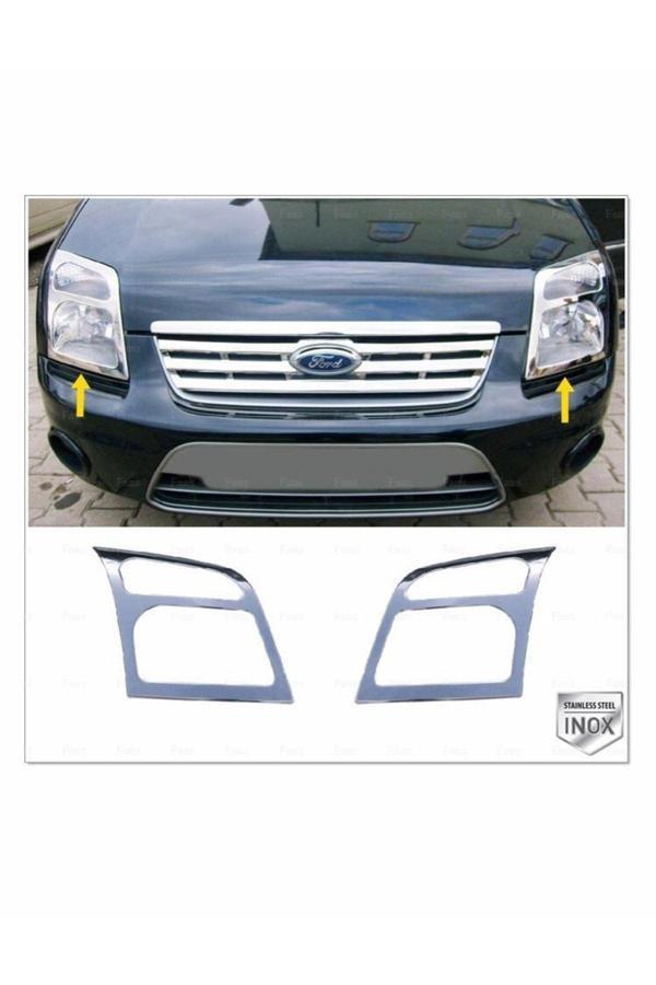 Ford Connect Krom Far Çerçeve 2 Prç. 2002-2014 P. Çelik - Image 1
