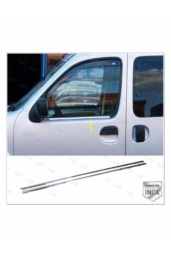 Renault Kangoo Krom Cam Çıtası 2 Prç. 1997-2007 Arası P. Çelik - Image 1