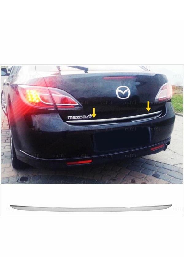 Mazda 6 Krom Alt Bagaj Çıtası 2007-2013 Paslanmaz Çelik (SEDAN) - Image 1