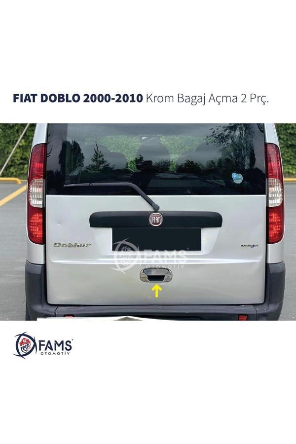 Fıat Doblo MK1 Krom Bagaj Açma 2 Parça 2000-2010 Arası P.çelik - Image 1