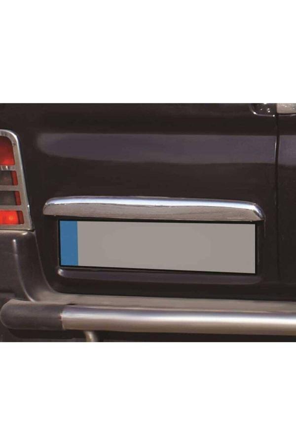 Peugeot Partner Krom Bagaj Çıtası 1996-2008 Arası Paslanmaz Çelik Çift Kapılı - Image 1