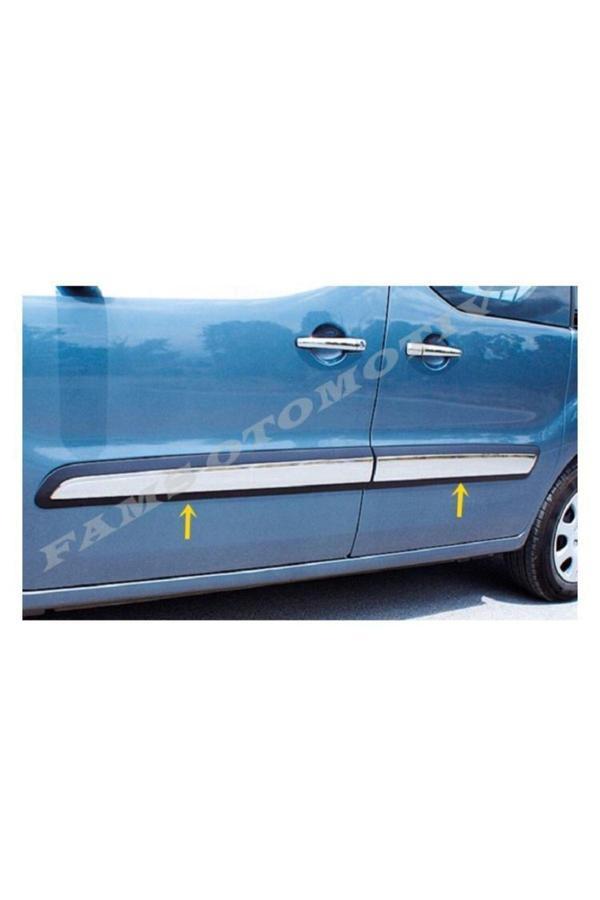 Peugeot Partner Tepee Krom Yan Kapı Çıtası 4 Kapı 2008 Üzeri P.çelik - Image 1
