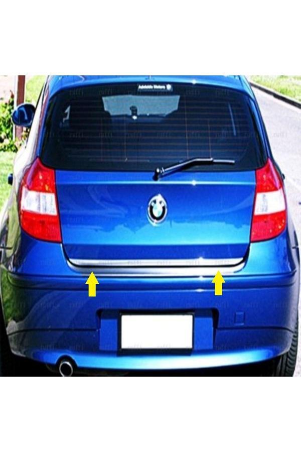 Bmw 1 Seri E87 Krom Alt Bagaj Çıtası 2003-2012 Paslanmaz Çelik - Image 1